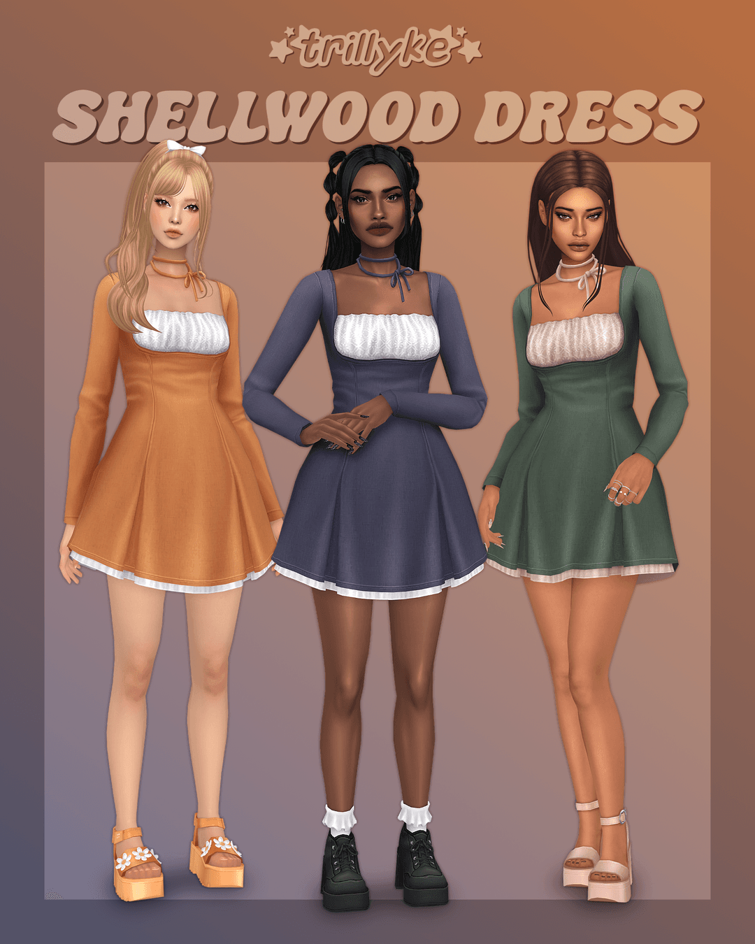 Платье Shellwood Dress